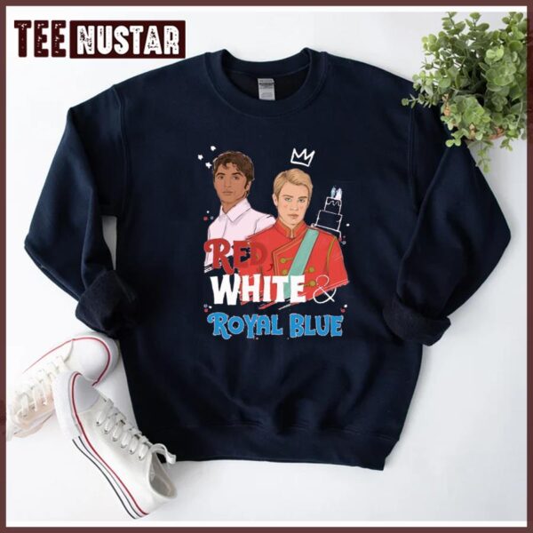 Red White And Royal Blue Fery Graphic