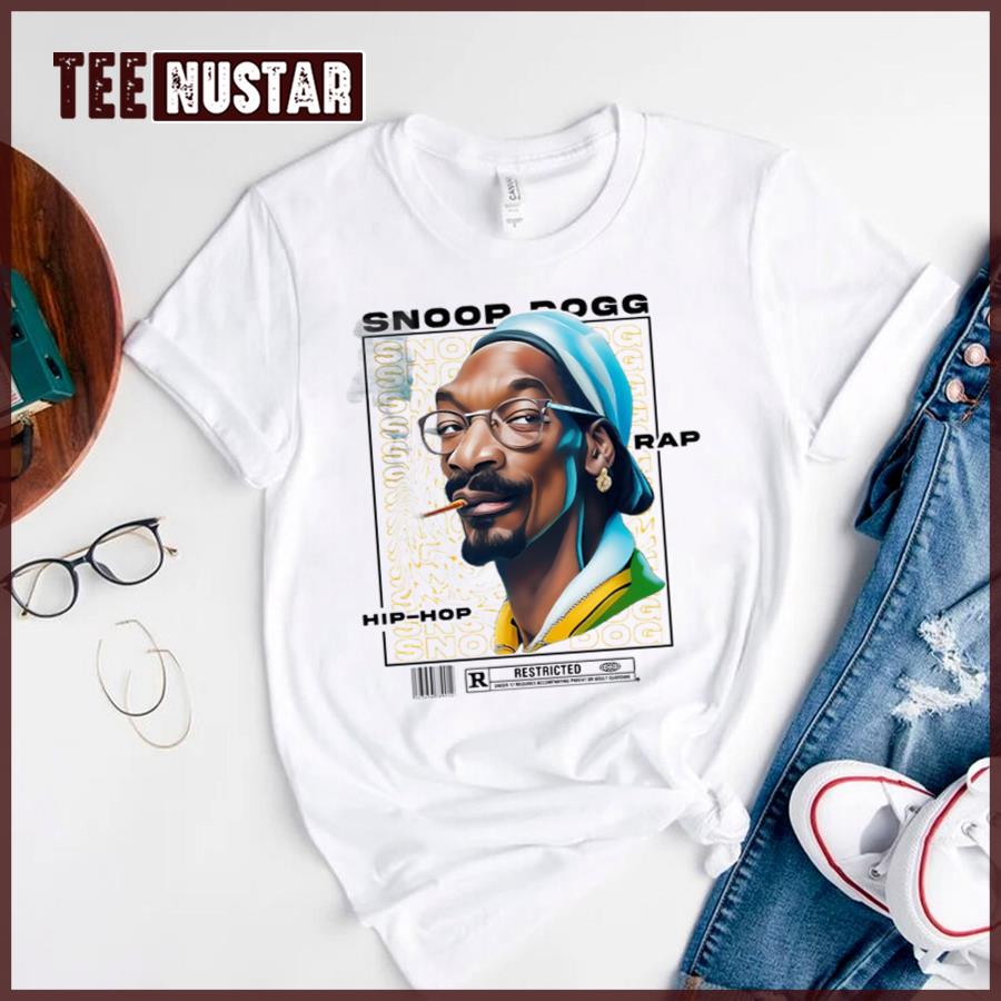 Snoop Dogg Funny Cartoon Style Bootleg T-Shirt