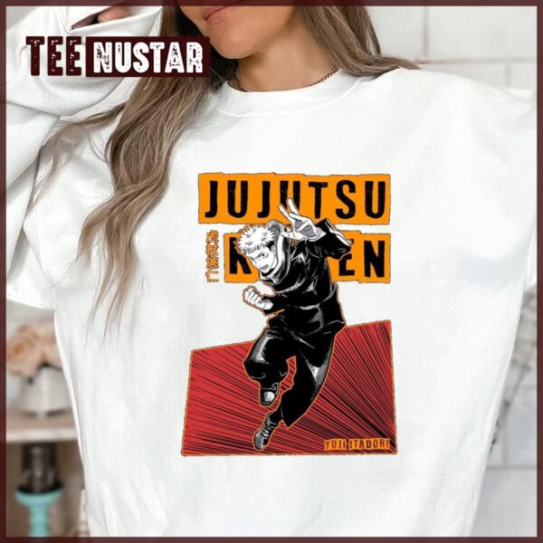 Itadori Yuji Jujutsu Kaisen Cool Colored Unisex T-Shirt