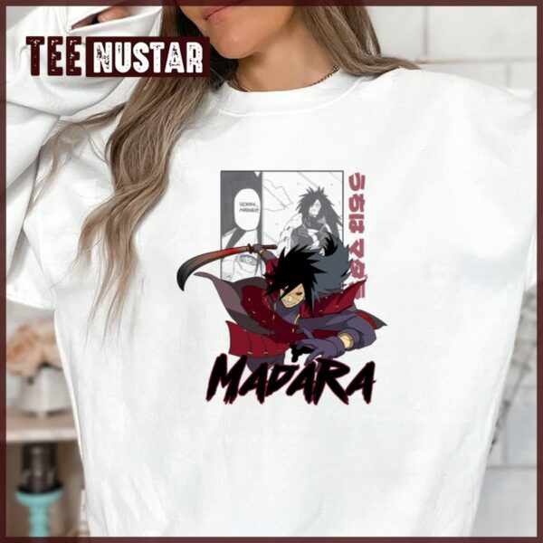 Madara Uchiha T-Shirt, Naruto Anime Unisex T-Shirt